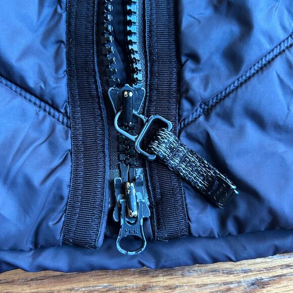 Athleta Rock Ridge Black Quilted PrimaLoft Full Zip Vest-Size Small - Picture 11 of 12